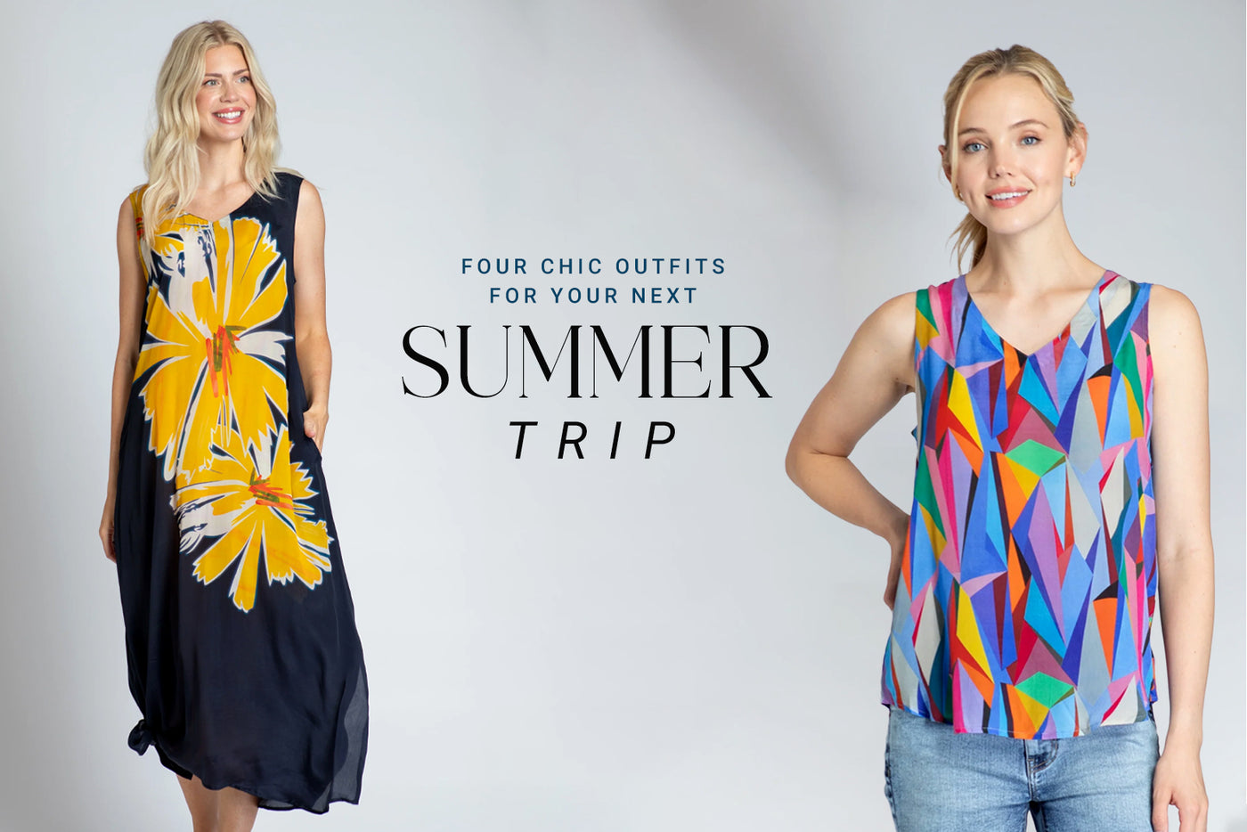 Chic Summer Outfits by Apny Apparel: Four Stylish Looks