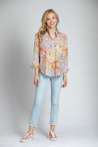  Folklore Paisley - Boyfriend Button-up Shirt