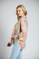  Folklore Paisley - Boyfriend Button-up Shirt