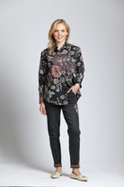 Winter Garden - Boyfriend Button up Shirt | Full