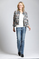 Printed Denim Jacket