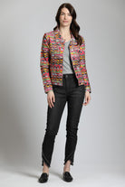 RAINBOW SQUIGGLE - Printed Denim Jacket