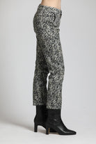 Scribble Abstract Printed Trouser | right side