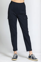 Ponte Pull-On Cargo Pant | front side