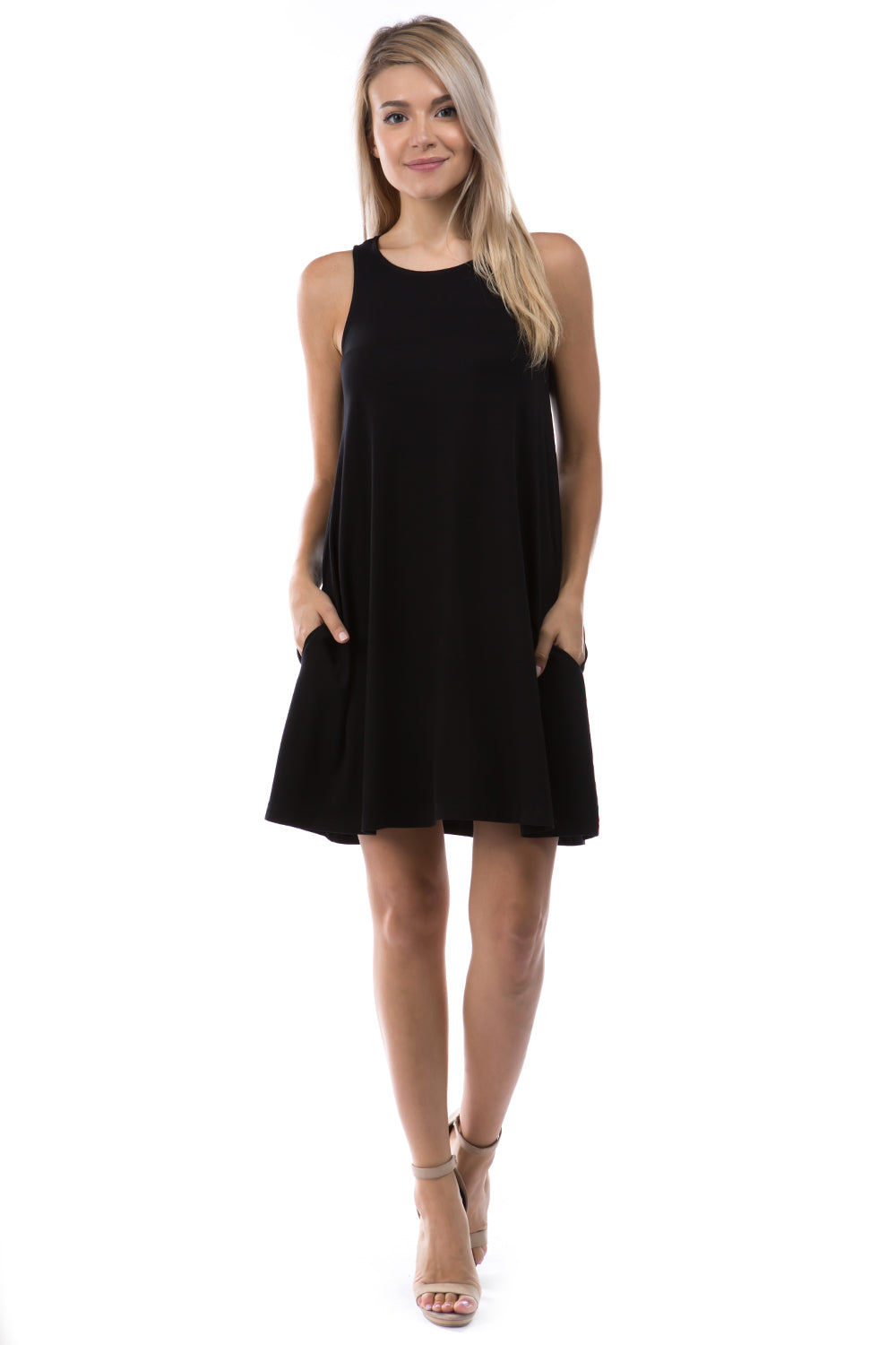 Formal trapeze hot sale dress